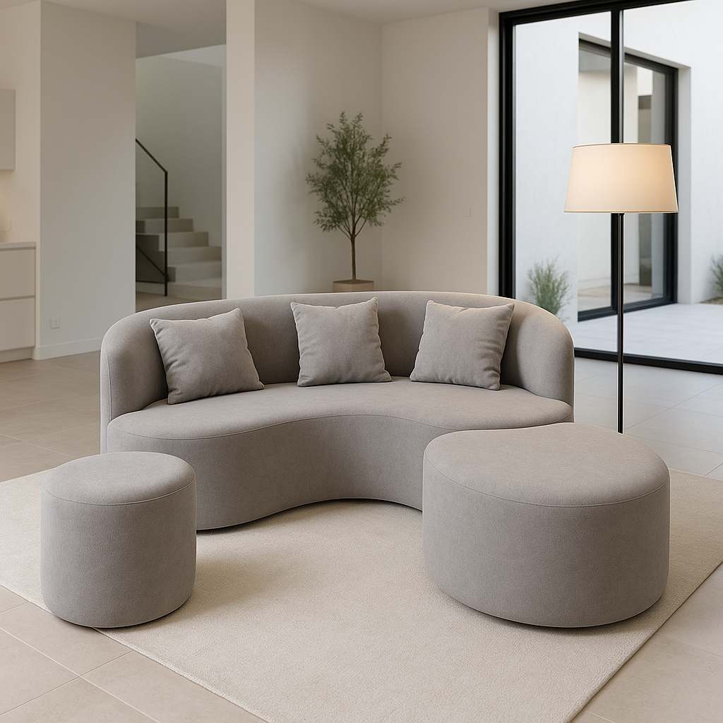 Sofá Esquinero Curvo Bold Aesthetic Premium Sofá Esquinero Curvo Bold Aesthetic Premium - Imagen 4